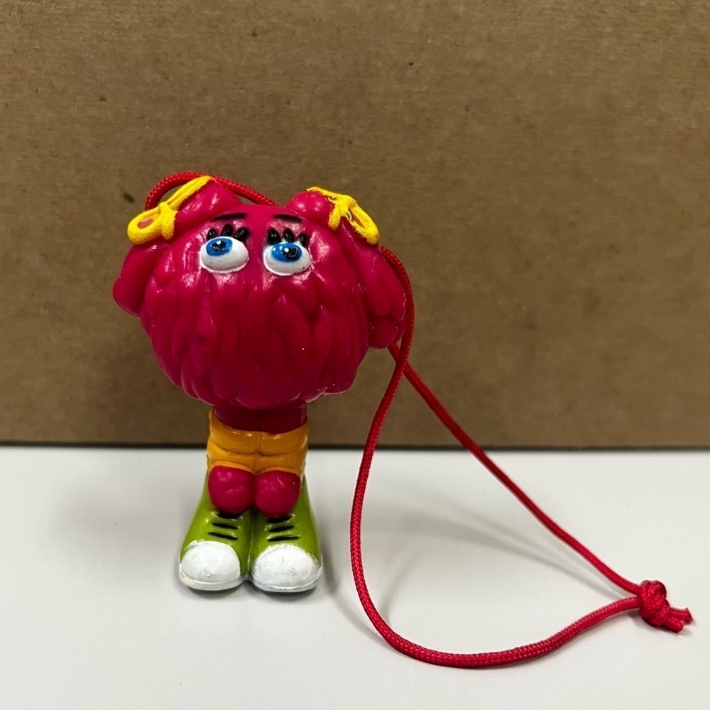 Vintage 1988 Fry Girl McDonald's Happy Meal Toy - Pen Topper